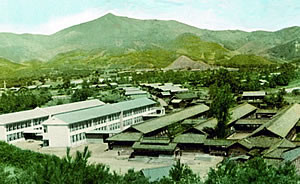 昭和37年の校舎。写真