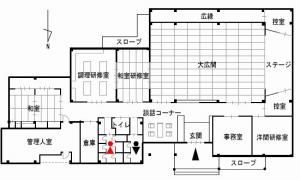 多久公民館館内図