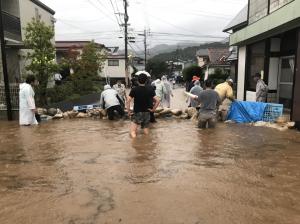 令和元年大雨災害復旧作業写真