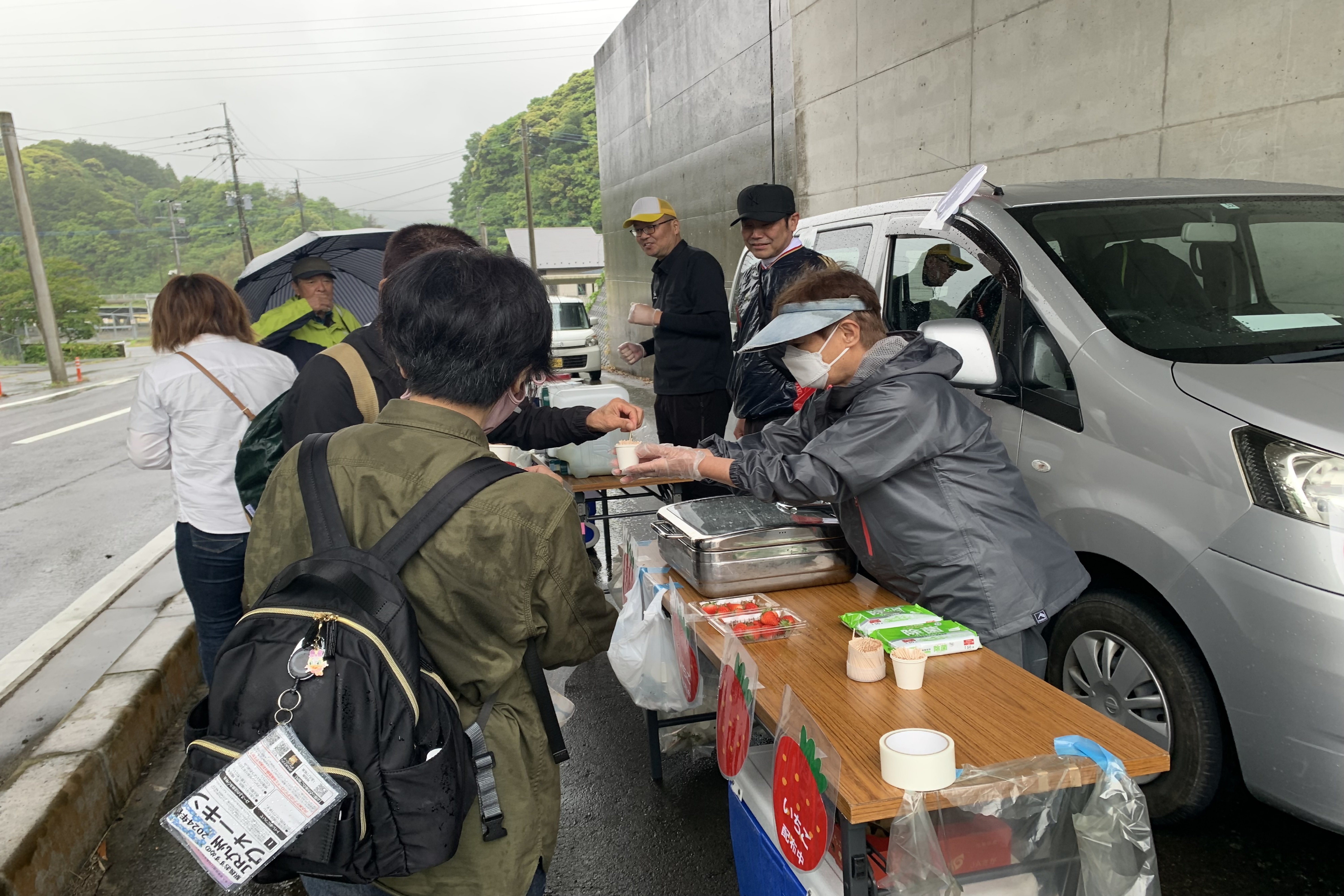 いちごのおもてなし