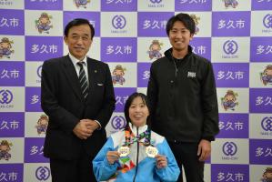 深町選手の写真
