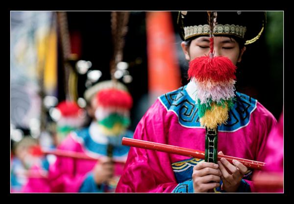釈菜の舞のようす