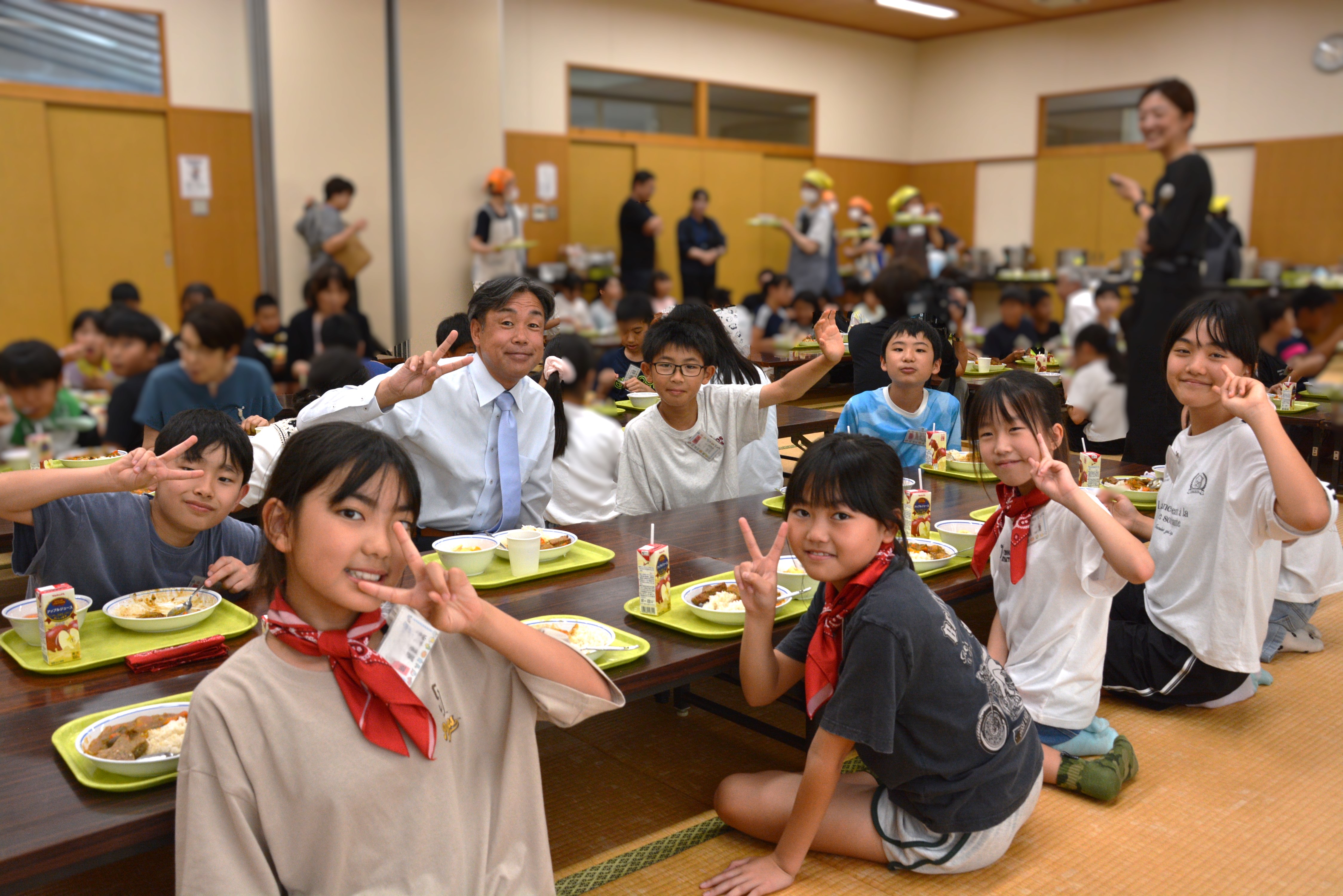 食事のようす