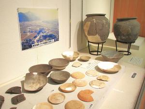 増富遺跡の展示状況